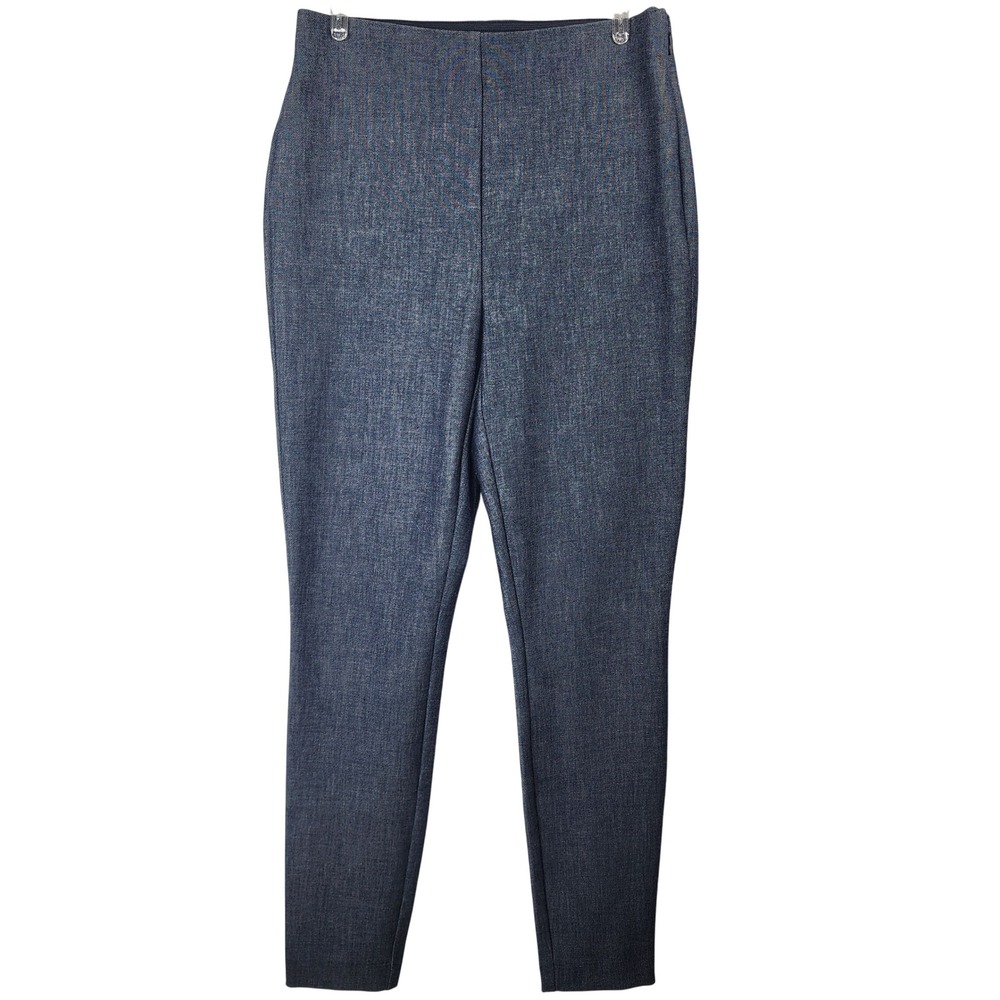 LOFT High Waist Skinny Ankle Pants Size 0 Indigo Blue Minimalist Smart-casual‎